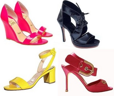 2008: Sandale la moda, modele, ce culori, tocuri, sandalute