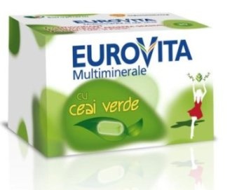Eurovita Multiminerale cu Ceai Verde