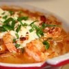 Saganaki cu creveti